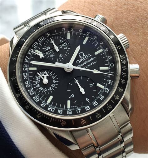 omega speedmaster date automatic price|omega speedmaster automatic review.